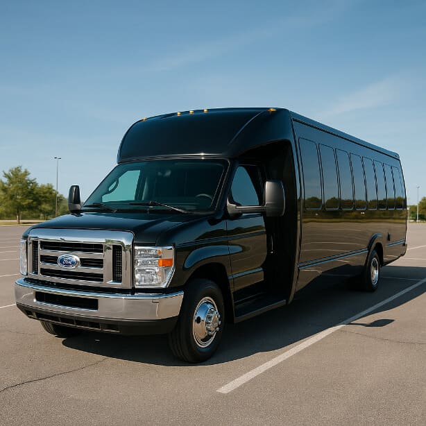 Carrollton Shuttle Bus Rentals 18 Passenger Shuttle Bus