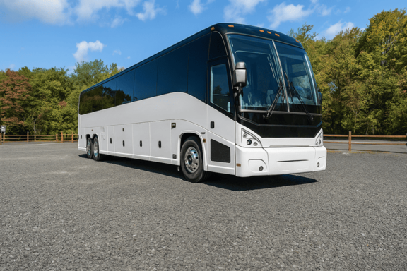 Carrollton Shuttle Bus Rentals 56 Passenger Shuttle Bus