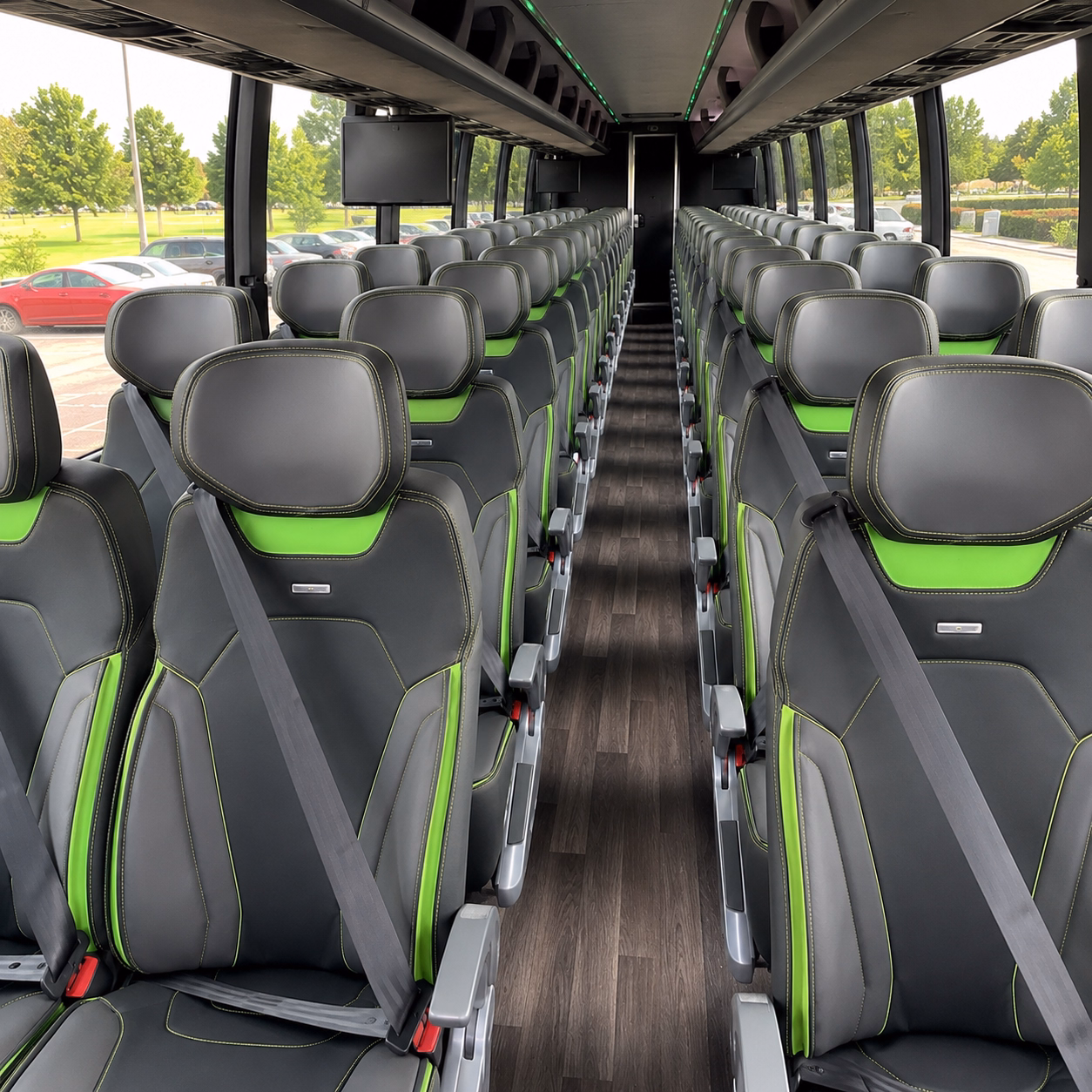 wine event transportation from carrollton to cassaro winery